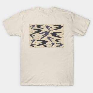 Minoan swallows illustration T-Shirt
